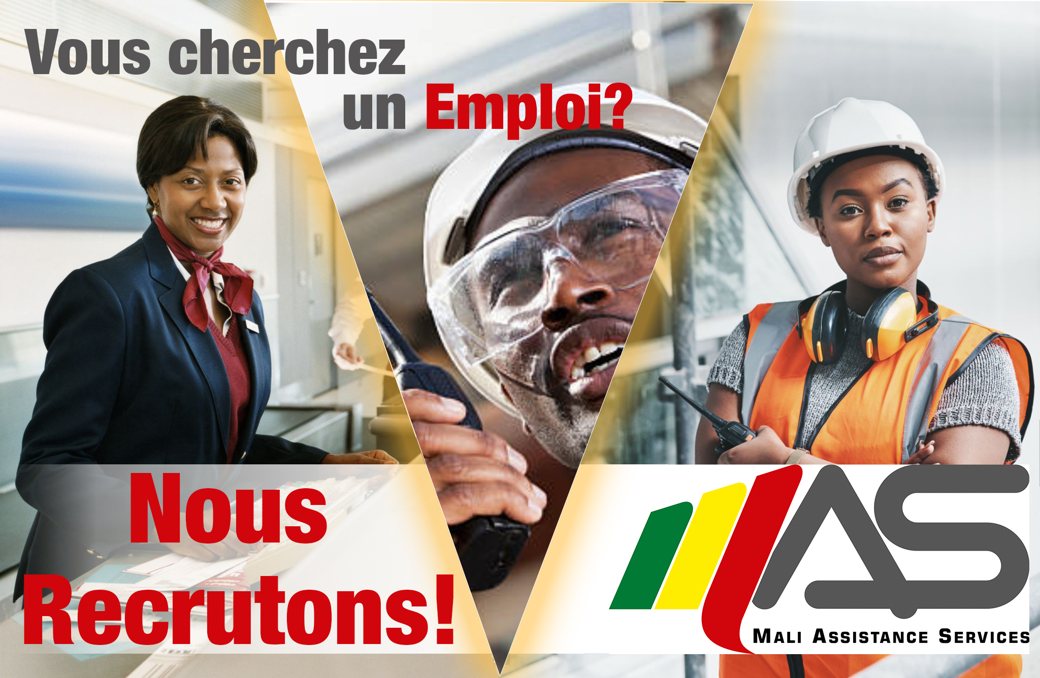 Annonce de recrutement des cadres moyens